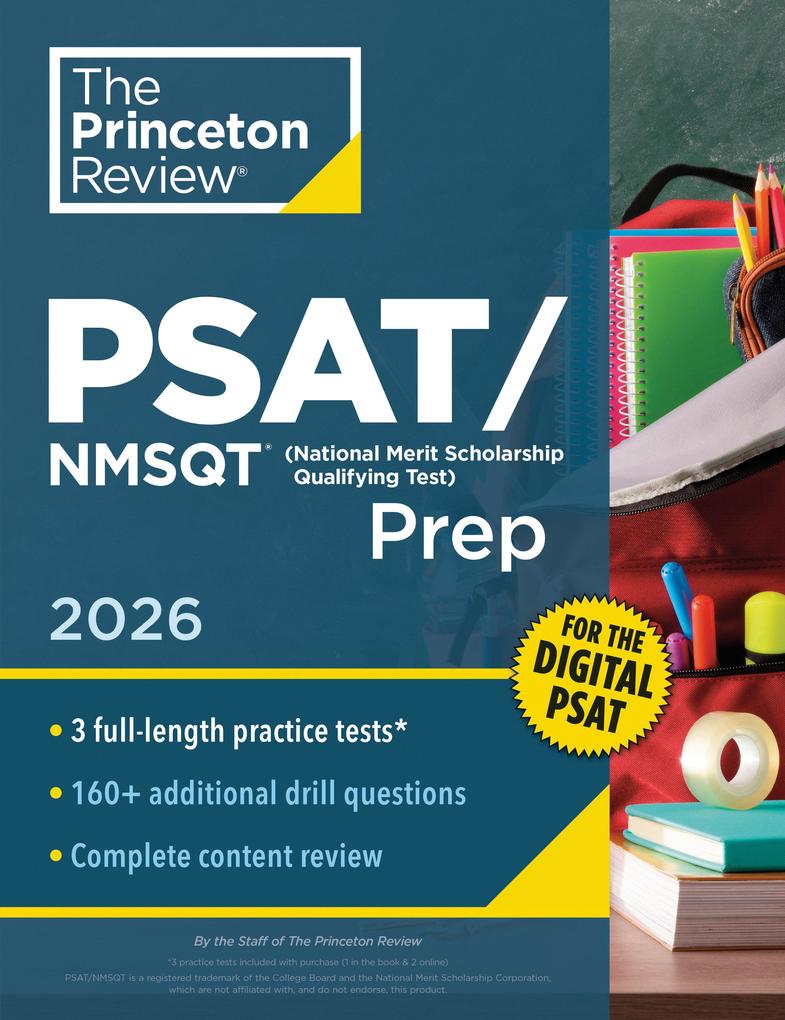 Produktbild: Princeton Review Psat/NMSQT Prep, 2026 | The Princeton Review