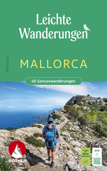 Produktbild: Leichte Wanderungen Mallorca. 40 Genusswanderungen | Rolf Goetz