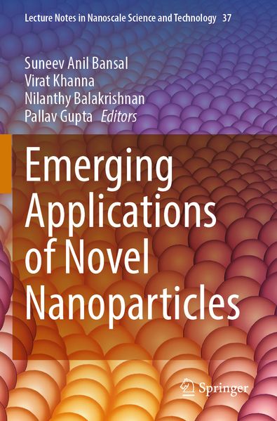 Produktbild: Emerging Applications of Novel Nanoparticles