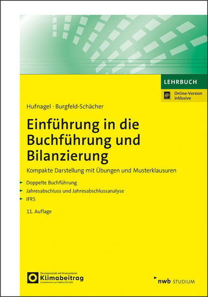 Produktbild: Einführung in die Buchführung und Bilanzierung | Wolfgang Hufnagel, Beate Burgfeld-Schächer