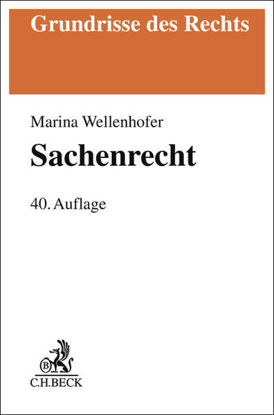 Produktbild: Sachenrecht | Manfred Wolf, Marina Wellenhofer