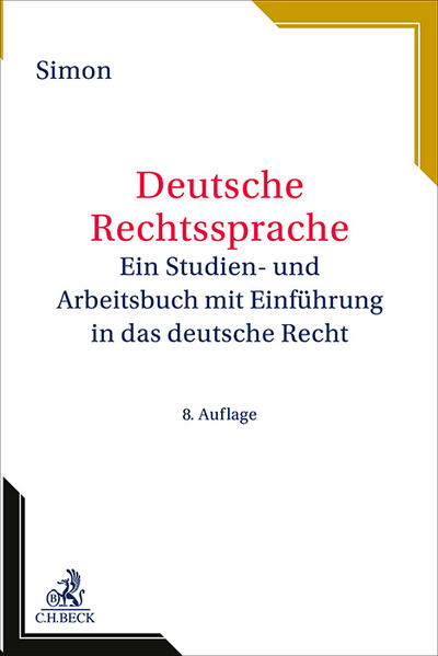 Produktbild: Deutsche Rechtssprache | Heike Simon
