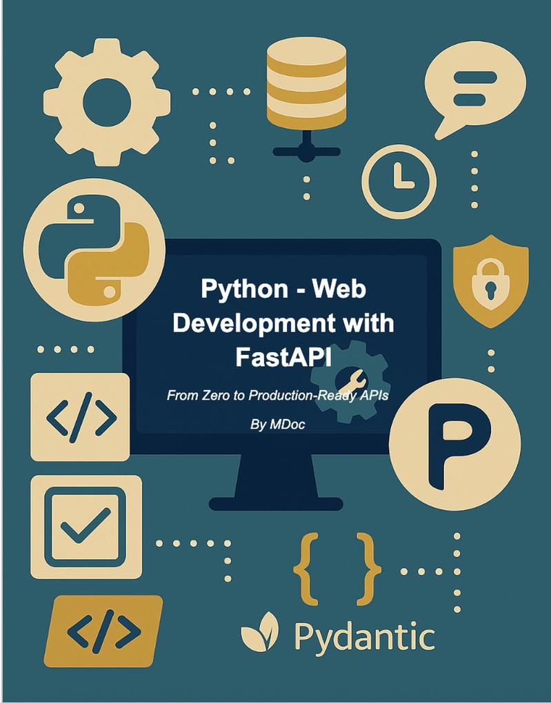Produktbild: Python - Web Development with FastAPI | Martin Doc