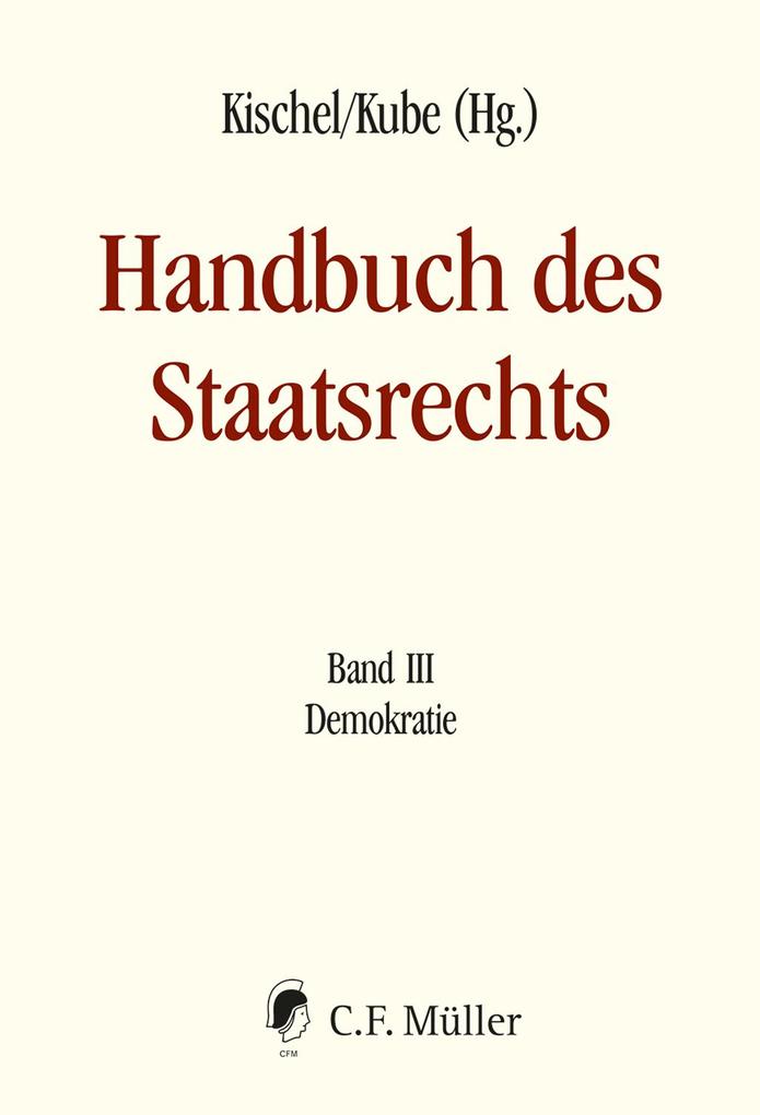 Produktbild: Handbuch des Staatsrechts - Neuausgabe