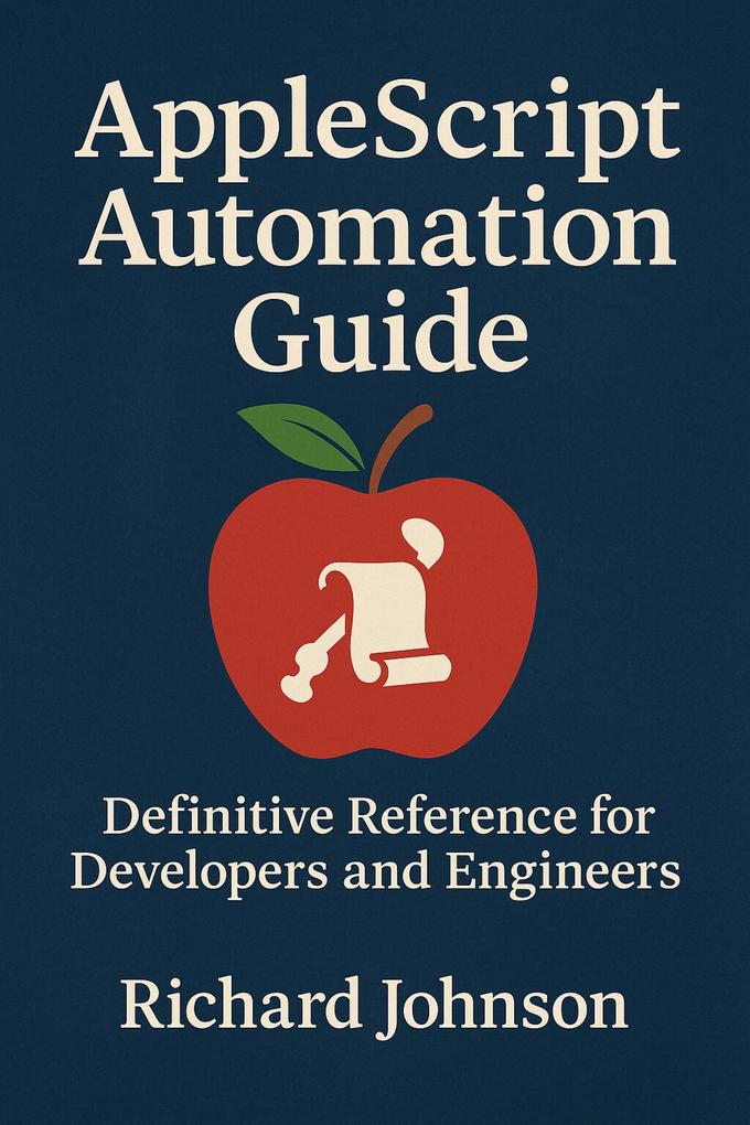 Produktbild: AppleScript Automation Guide | Richard Johnson