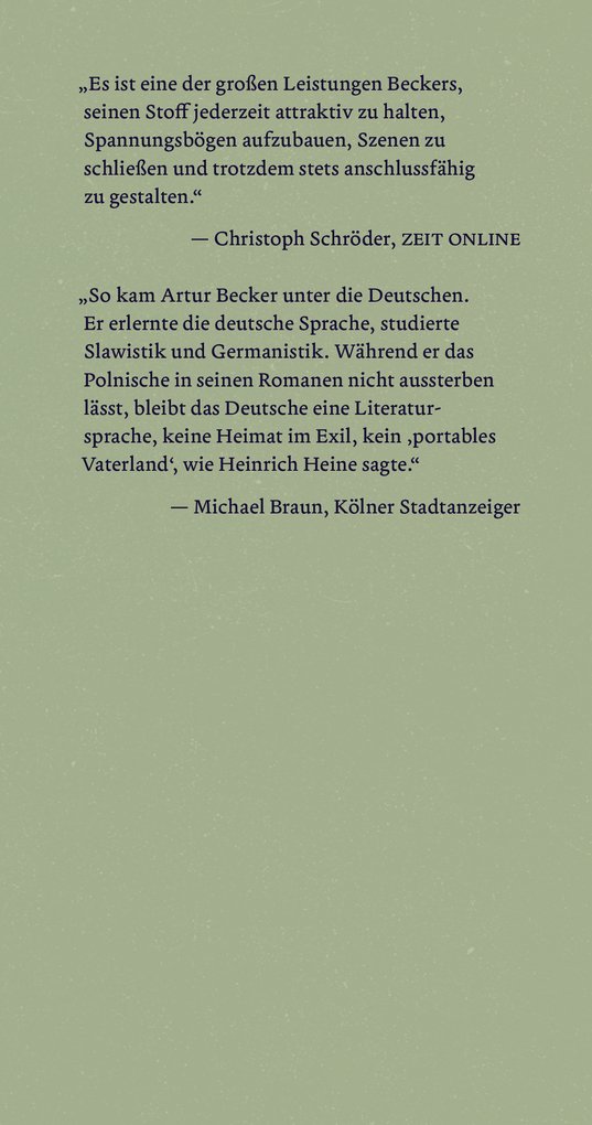 Weitere Ansicht: Von Barschen, Augustäpfeln und anderen Menschen | Artur Becker