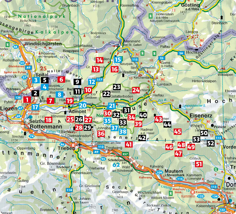 Weitere Ansicht: Gesäuse | Carl Rauch, Anna Rauch-Kopetz, Heinrich Kopetz