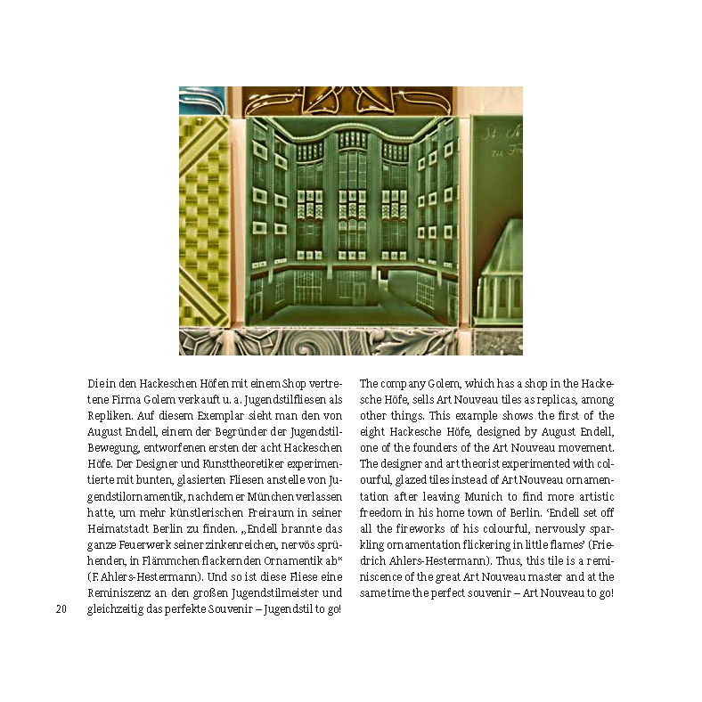 Weitere Ansicht: Jugendstil im Quadrat | Heike Maria Johenning