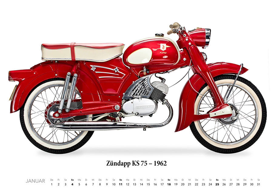 Weitere Ansicht: Zündapp Kalender 2026