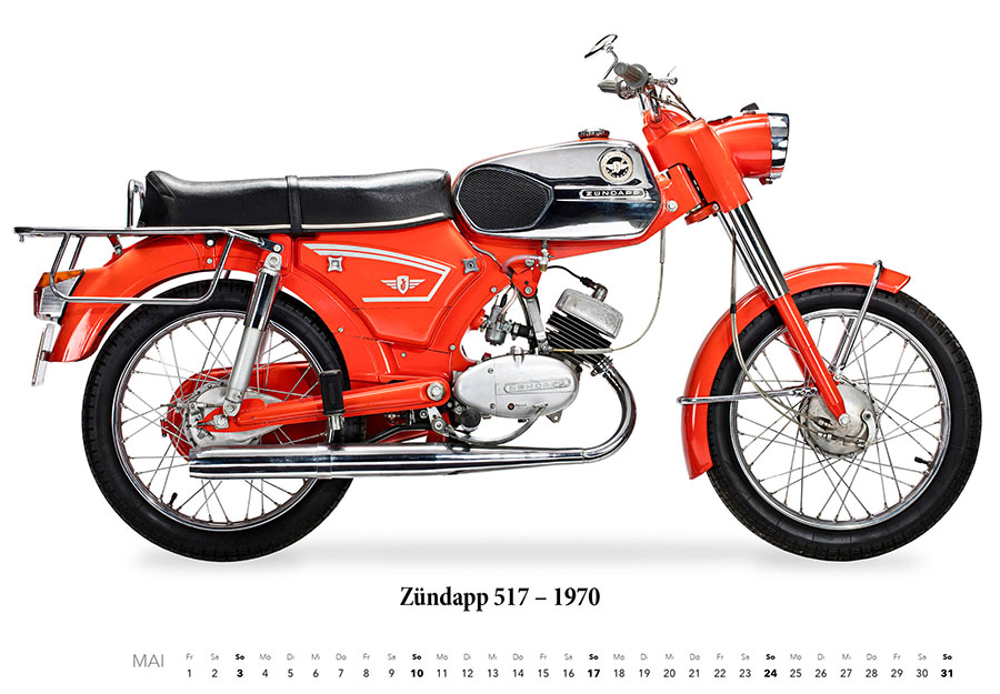 Weitere Ansicht: Zündapp Kalender 2026