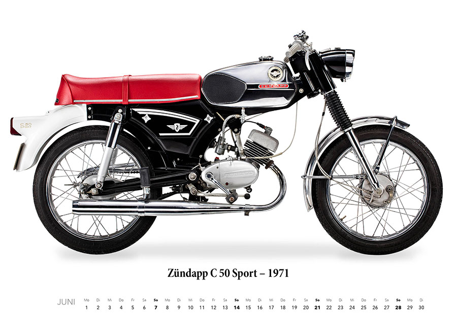 Weitere Ansicht: Zündapp Kalender 2026