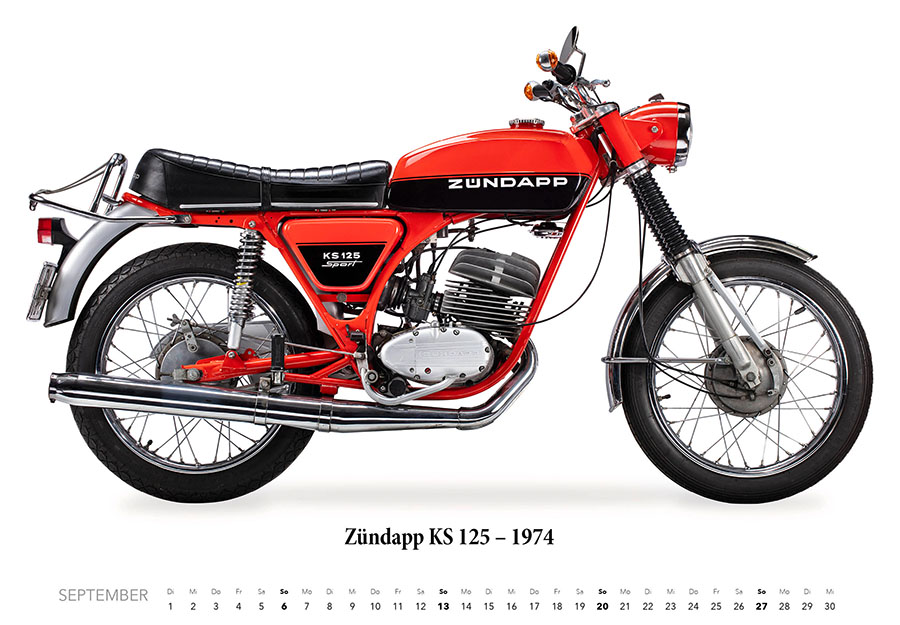 Weitere Ansicht: Zündapp Kalender 2026