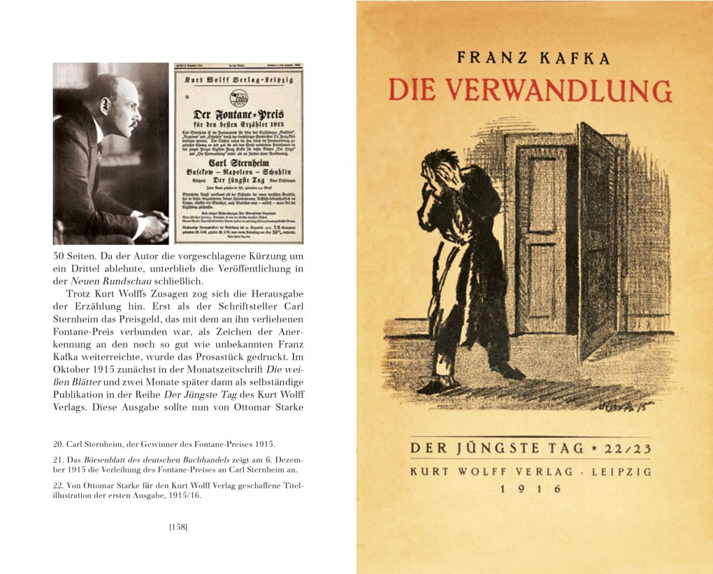 Weitere Ansicht: Die Verwandlung (Prager Ausgabe) | Franz Kafka, Karl Brand