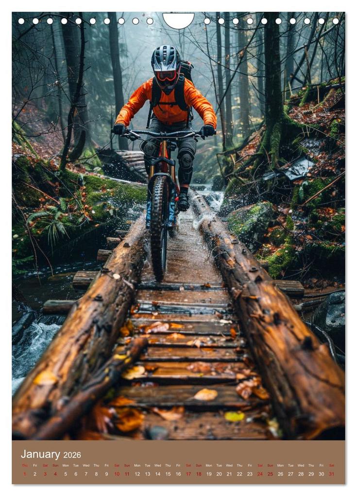 Weitere Ansicht: Downhill Adrenaline (Wall Calendar 2026 DIN A4 portrait), CALVENDO 12 Month Wall Calendar | Calvendo, Kerstin Waurick