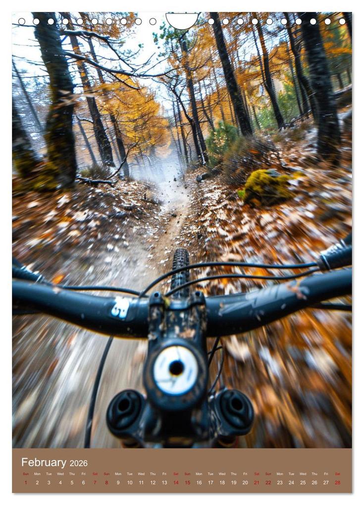 Weitere Ansicht: Downhill Adrenaline (Wall Calendar 2026 DIN A4 portrait), CALVENDO 12 Month Wall Calendar | Calvendo, Kerstin Waurick