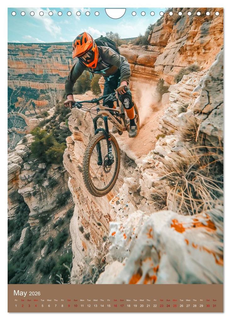 Weitere Ansicht: Downhill Adrenaline (Wall Calendar 2026 DIN A4 portrait), CALVENDO 12 Month Wall Calendar | Calvendo, Kerstin Waurick