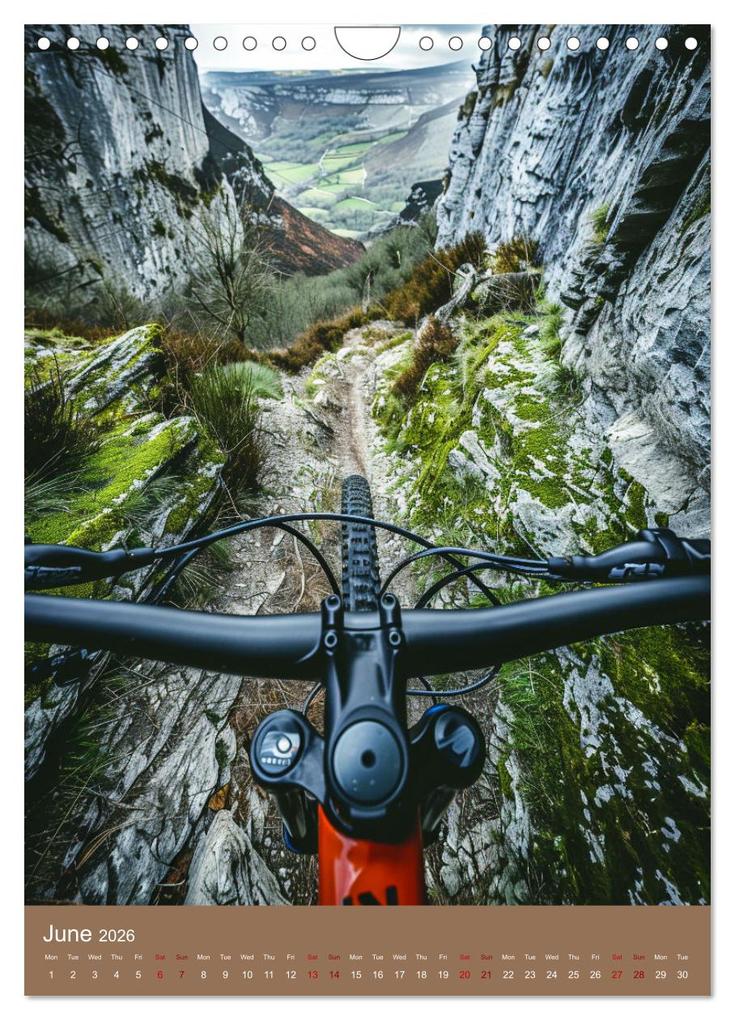 Weitere Ansicht: Downhill Adrenaline (Wall Calendar 2026 DIN A4 portrait), CALVENDO 12 Month Wall Calendar | Calvendo, Kerstin Waurick