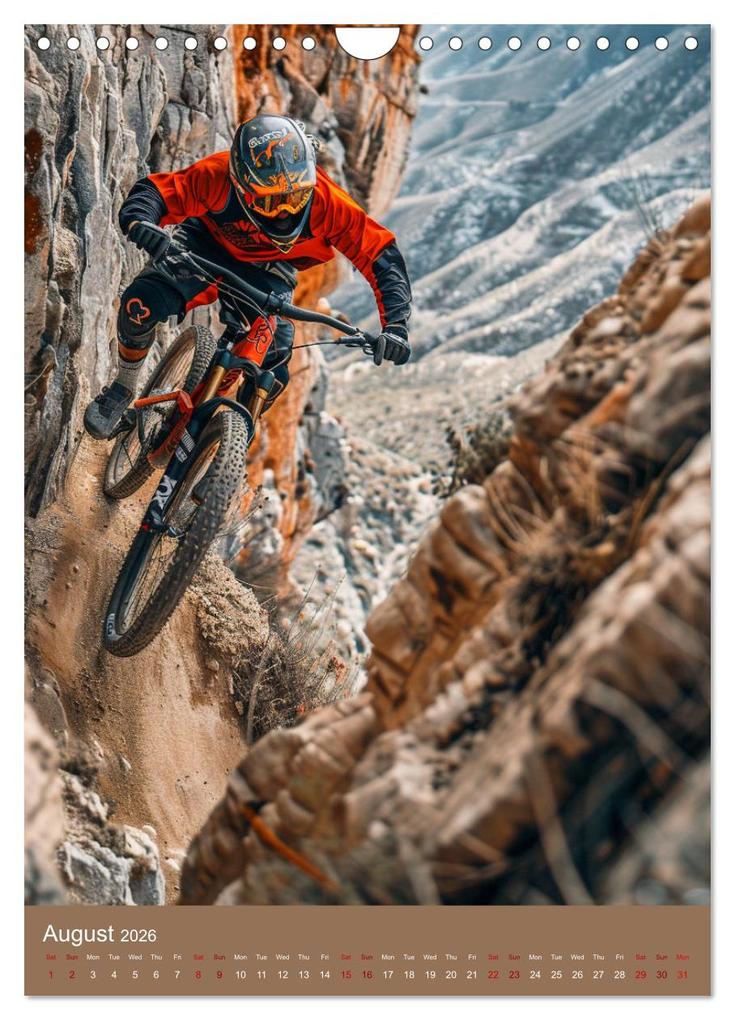 Weitere Ansicht: Downhill Adrenaline (Wall Calendar 2026 DIN A4 portrait), CALVENDO 12 Month Wall Calendar | Calvendo, Kerstin Waurick