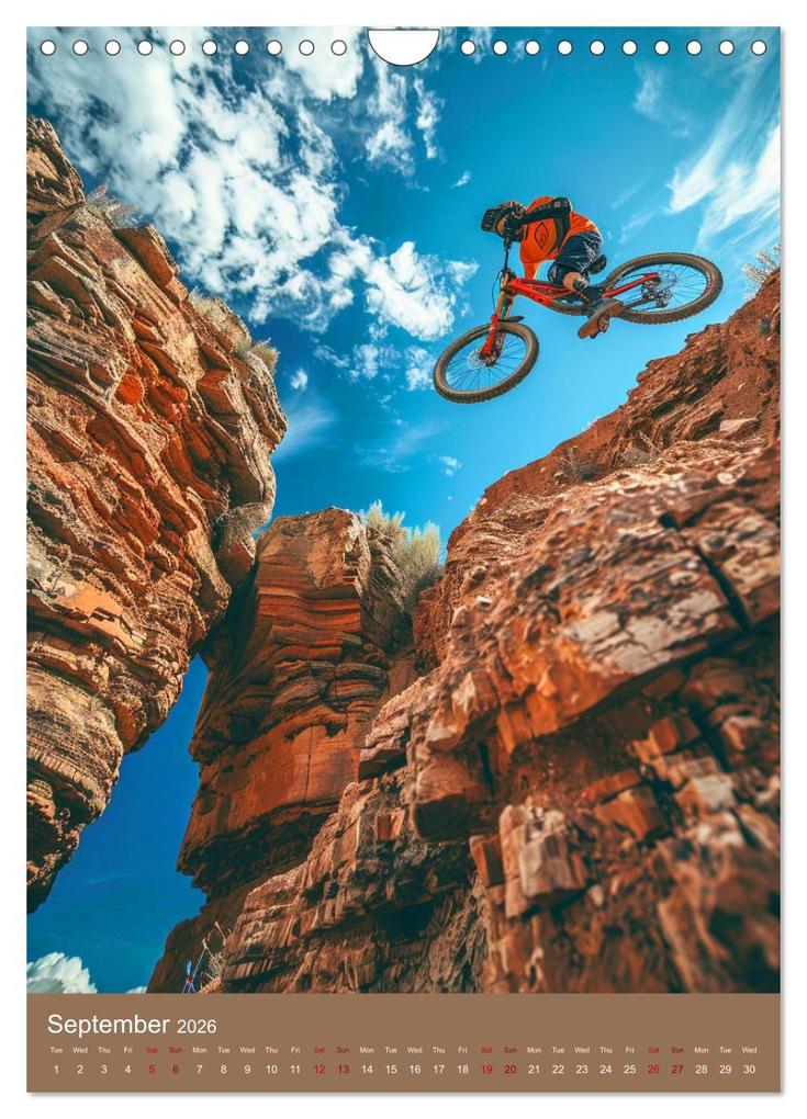 Weitere Ansicht: Downhill Adrenaline (Wall Calendar 2026 DIN A4 portrait), CALVENDO 12 Month Wall Calendar | Calvendo, Kerstin Waurick