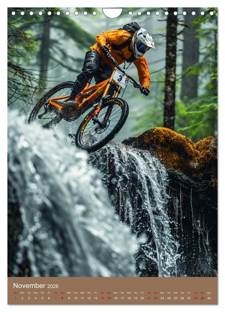 Weitere Ansicht: Downhill Adrenaline (Wall Calendar 2026 DIN A4 portrait), CALVENDO 12 Month Wall Calendar | Calvendo, Kerstin Waurick