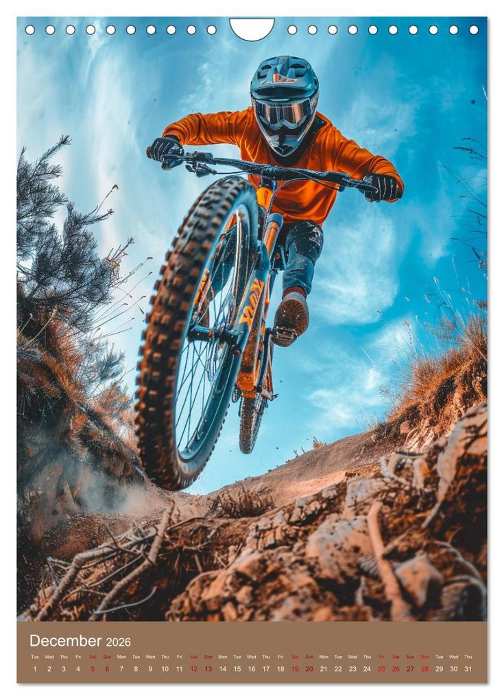 Weitere Ansicht: Downhill Adrenaline (Wall Calendar 2026 DIN A4 portrait), CALVENDO 12 Month Wall Calendar | Calvendo, Kerstin Waurick