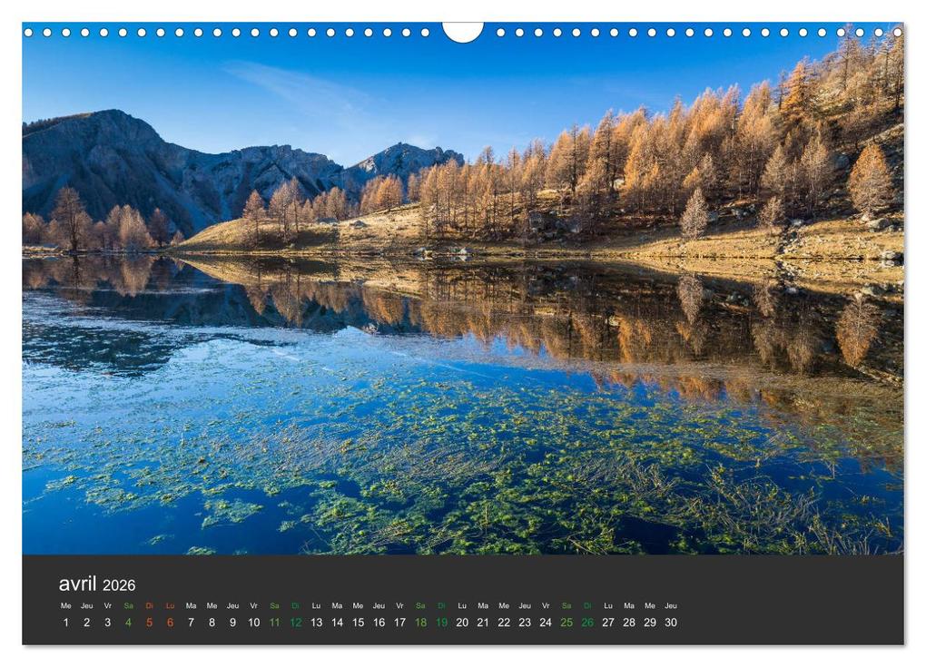 Weitere Ansicht: Lacs de montagne. Miroir des cimes (Calendrier mural 2026 DIN A3 vertical), CALVENDO calendrier mensuel | Calvendo, Michel CAVALIER