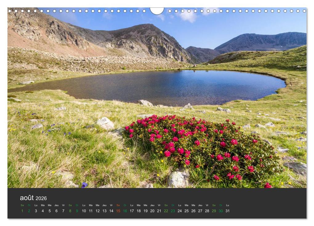 Weitere Ansicht: Lacs de montagne. Miroir des cimes (Calendrier mural 2026 DIN A3 vertical), CALVENDO calendrier mensuel | Calvendo, Michel CAVALIER