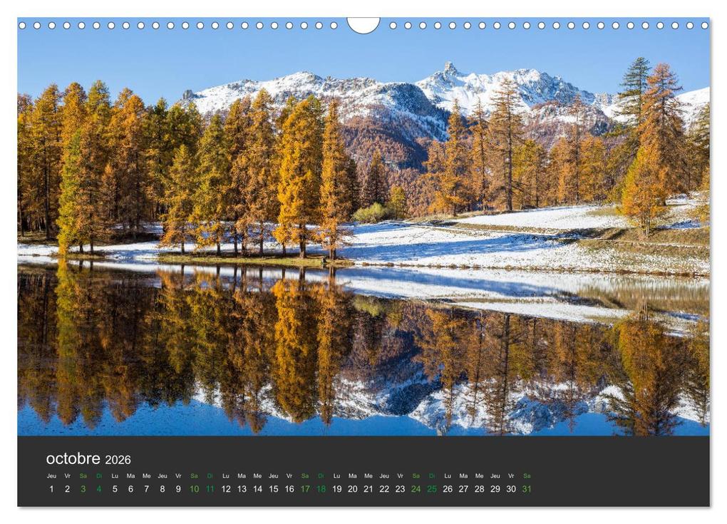 Weitere Ansicht: Lacs de montagne. Miroir des cimes (Calendrier mural 2026 DIN A3 vertical), CALVENDO calendrier mensuel | Calvendo, Michel CAVALIER