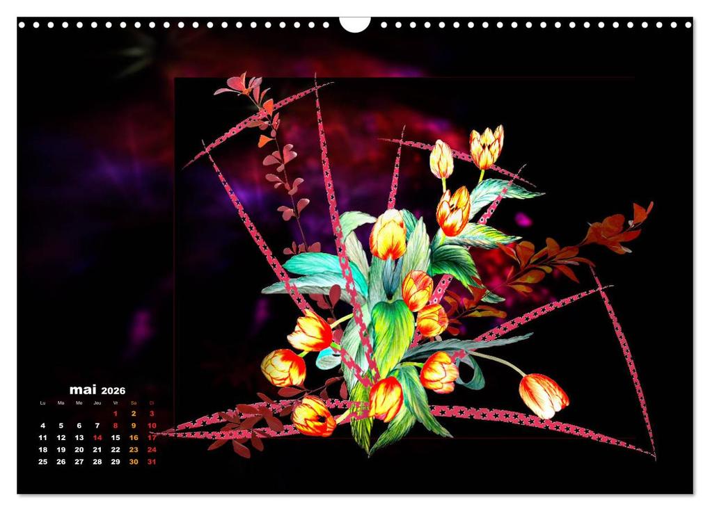 Weitere Ansicht: Images d'art Ikebana (Calendrier mural 2026 DIN A3 vertical), CALVENDO calendrier mensuel | Calvendo, Dusanka Djeric