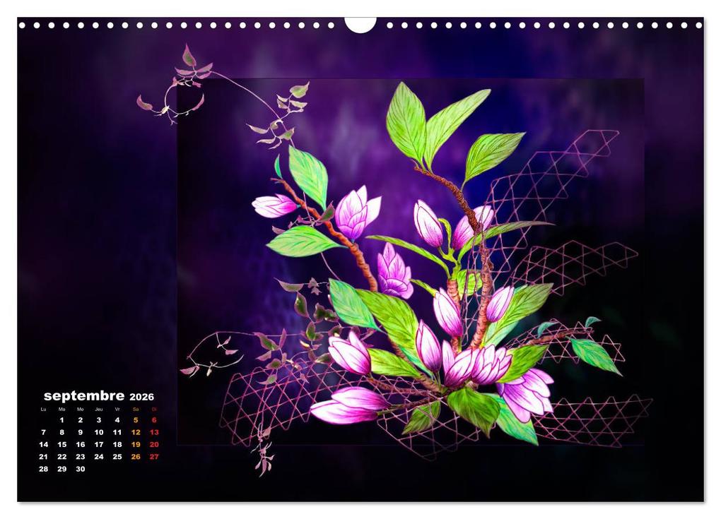 Weitere Ansicht: Images d'art Ikebana (Calendrier mural 2026 DIN A3 vertical), CALVENDO calendrier mensuel | Calvendo, Dusanka Djeric