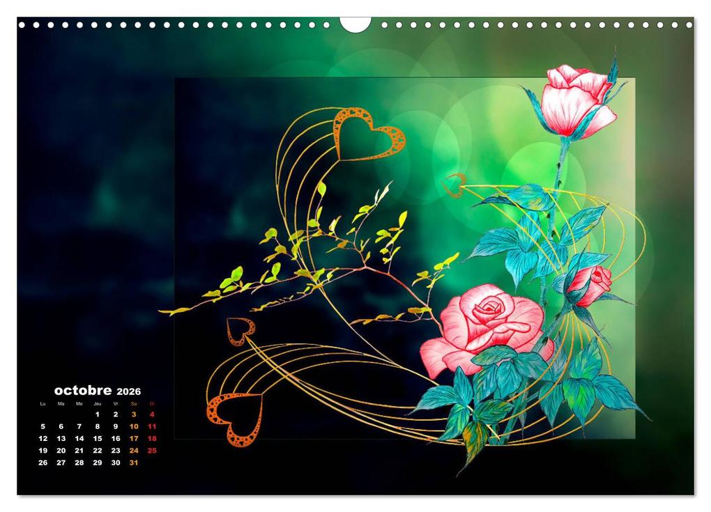 Weitere Ansicht: Images d'art Ikebana (Calendrier mural 2026 DIN A3 vertical), CALVENDO calendrier mensuel | Calvendo, Dusanka Djeric