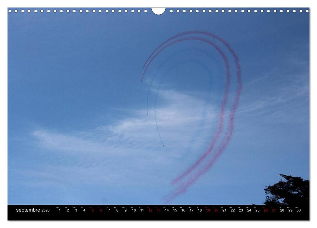 Weitere Ansicht: Arabesques dans le ciel de France (Calendrier mural 2026 DIN A3 vertical), CALVENDO calendrier mensuel | Calvendo, Patrick Casaert