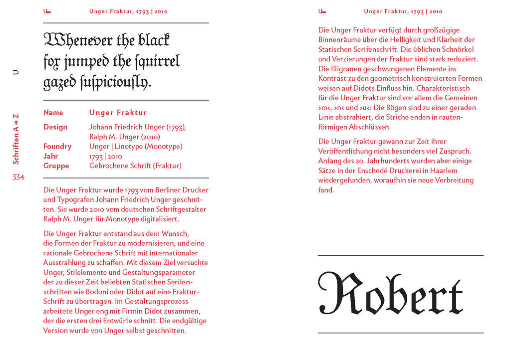 Weitere Ansicht: The quick classification guide for typography