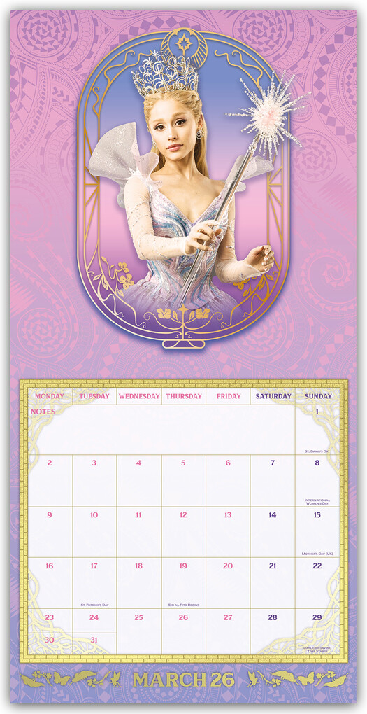 Weitere Ansicht: Wicked - Die Hexen von Oz - Offizieller Kalender 2026