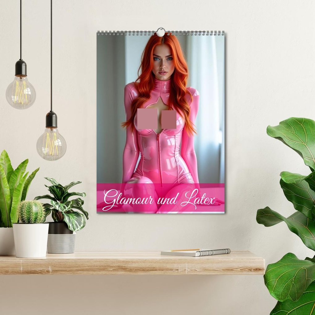 Weitere Ansicht: Glamour & Latex (Wandkalender 2026 DIN A3 hoch), CALVENDO Monatskalender | Ally Bee, Calvendo