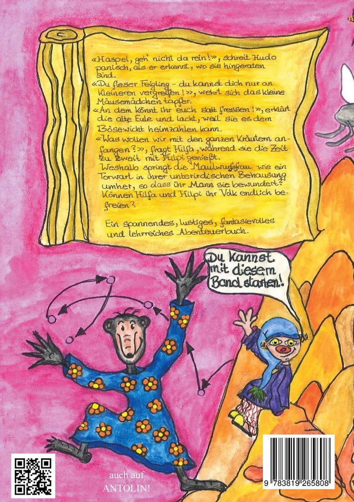 Weitere Ansicht: Hilpi und die Unterirdischen | Imke Häse