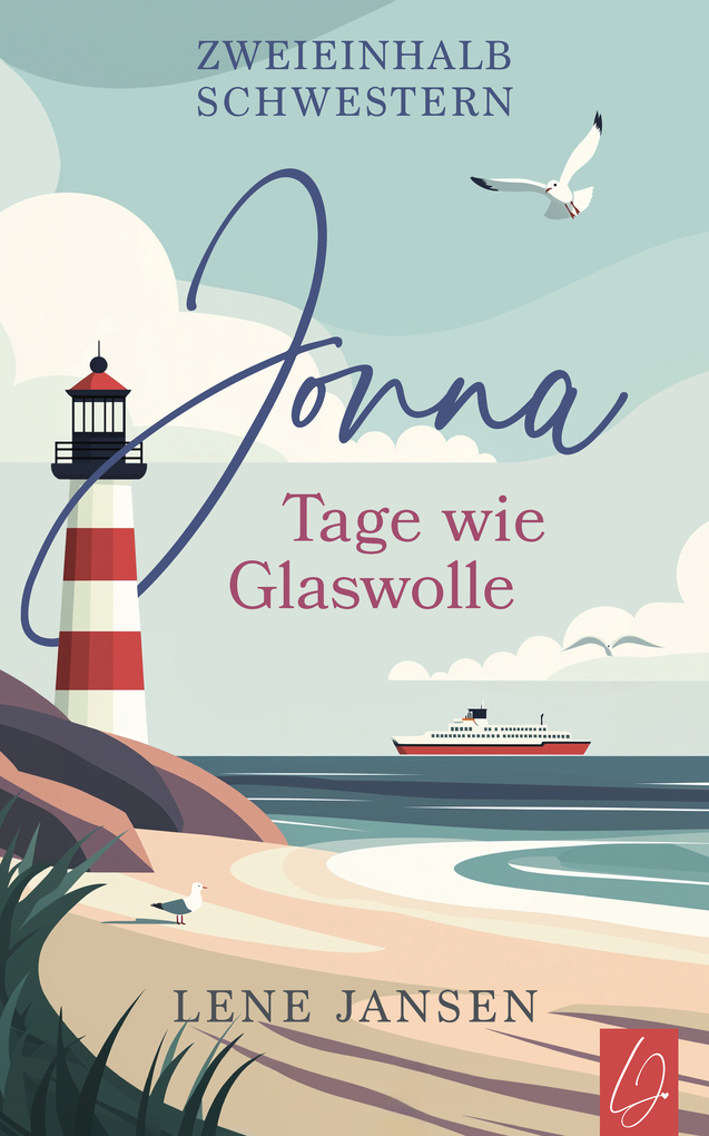 Weitere Ansicht: Jonna - Tage wie Glaswolle | Mit wunderschönem limitierten Farbschnitt | Lene Jansen