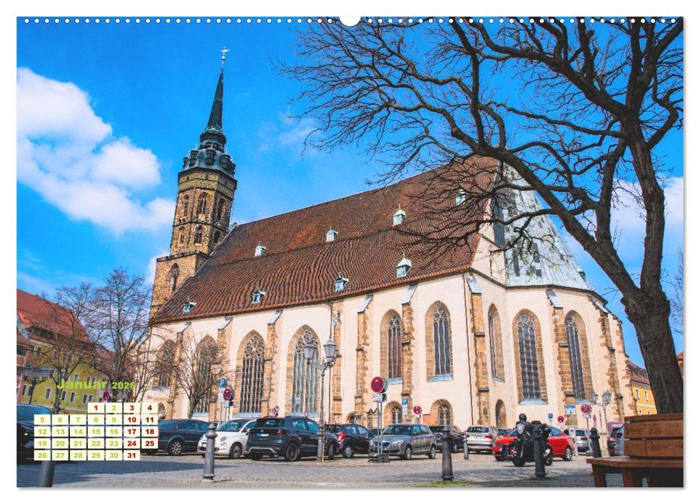 Weitere Ansicht: Bautzen neu erleben - Monat für Monat urban eingefangen (hochwertiger Premium Wandkalender 2026 DIN A2 quer), Kunstdruck in Hochglanz | Tanja Riedel, Calvendo