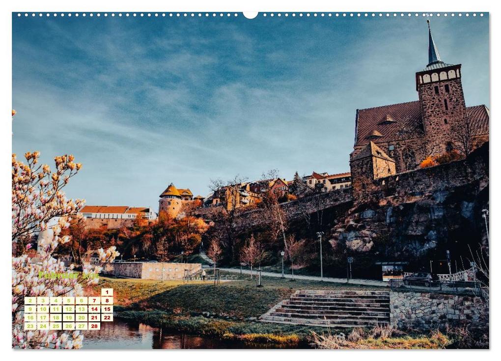 Weitere Ansicht: Bautzen neu erleben - Monat für Monat urban eingefangen (hochwertiger Premium Wandkalender 2026 DIN A2 quer), Kunstdruck in Hochglanz | Tanja Riedel, Calvendo