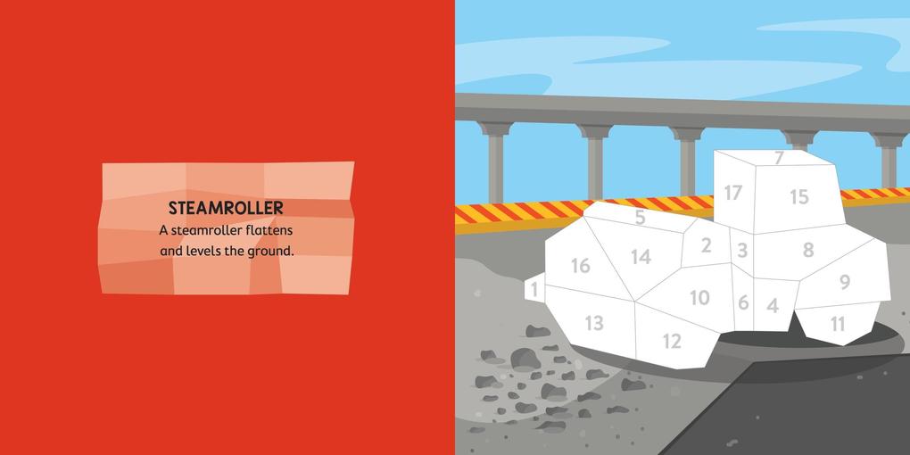 Weitere Ansicht: My First Paint by Sticker: Construction Site