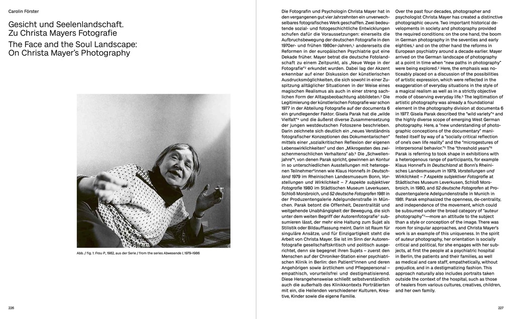 Weitere Ansicht: Fotografie. Das Werk | Christa Mayer