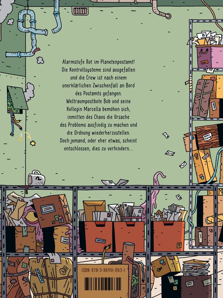 Weitere Ansicht: Der Weltraumpostbote - Panik im Postamt | Guillaume Perreault