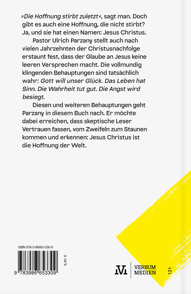 Weitere Ansicht: Jesus unsere Hoffnung | Ulrich Parzany