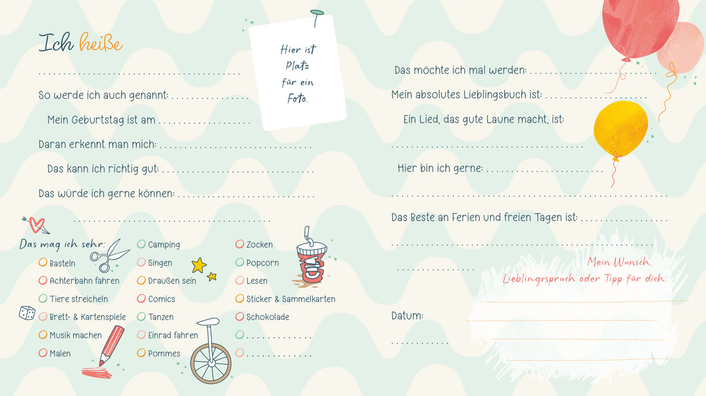 Weitere Ansicht: Meine Freundinnen und Freunde Floral