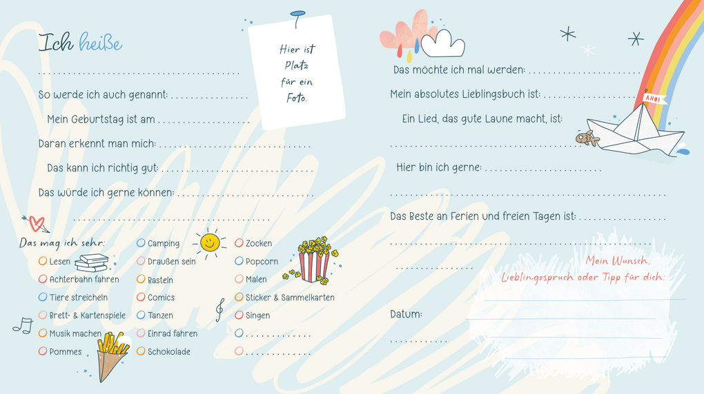 Weitere Ansicht: Meine Freundinnen und Freunde Floral