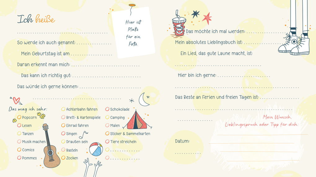 Weitere Ansicht: Meine Freundinnen und Freunde Floral