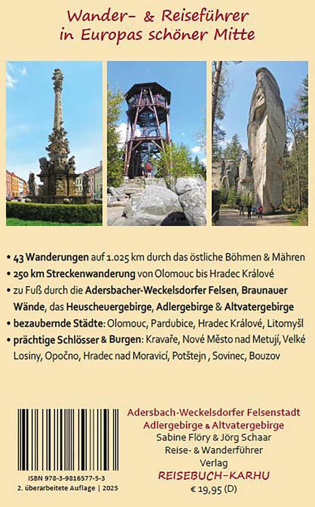 Weitere Ansicht: Adersbach Weckelsdorfer Felsenstadt, Adlergebirge & Altvatergebirge | Sabine Flöry, Jörg Schaar