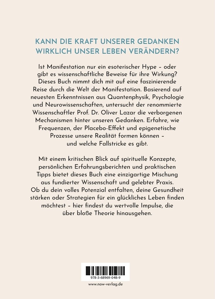 Weitere Ansicht: Manifestieren für Skeptiker | Oliver Lazar