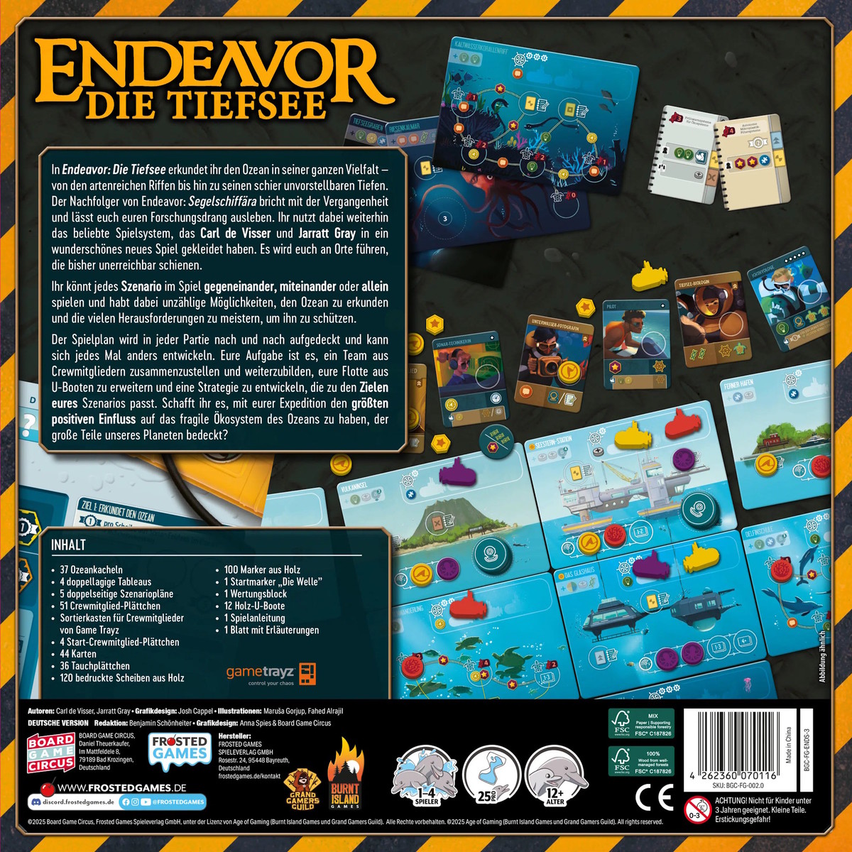 Weitere Ansicht: Endeavor: Die Tiefsee | Carl de Visser, Jarratt Gray