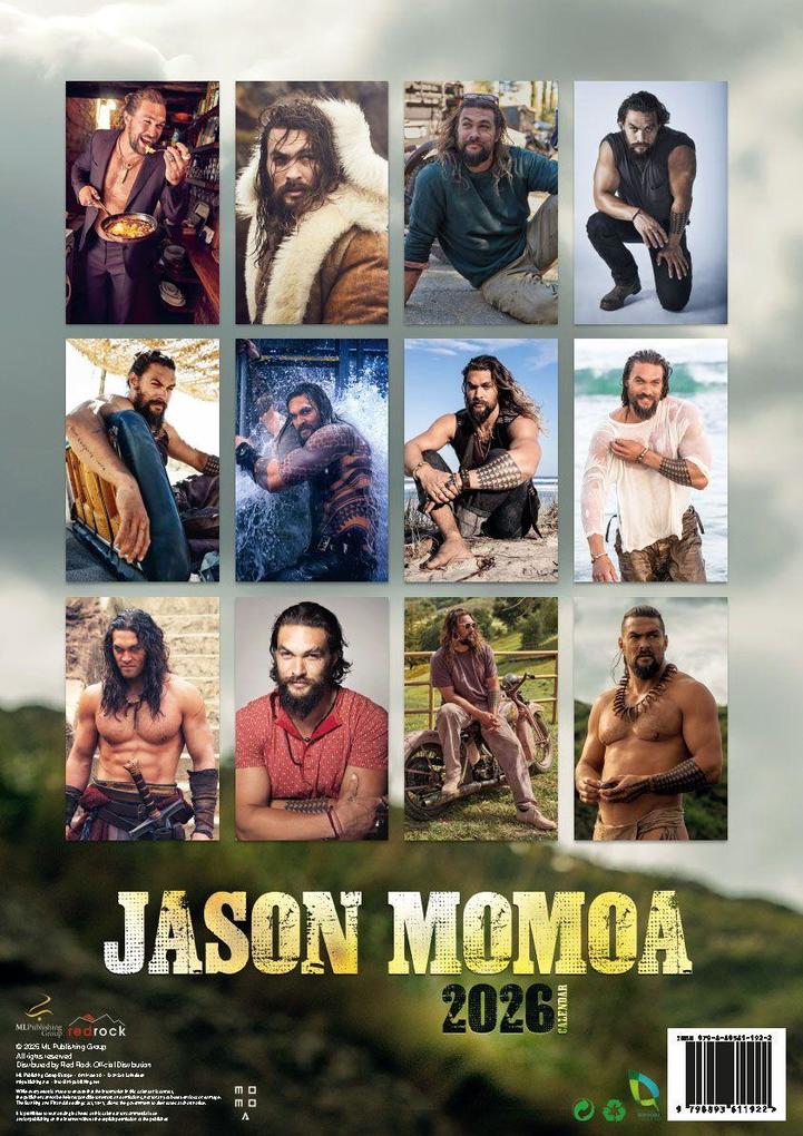 Weitere Ansicht: Jason Momoa Kalender 2026 | Jason Momoa